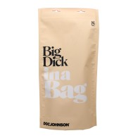 In A Bag 8" Big Dick - Clear