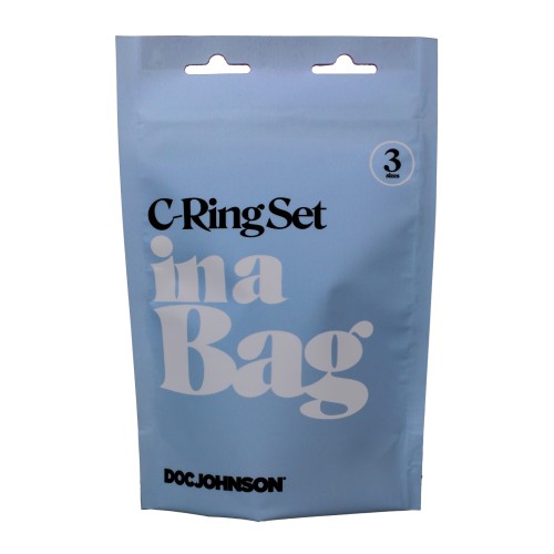 Set de Anillos C In A Bag - Negro