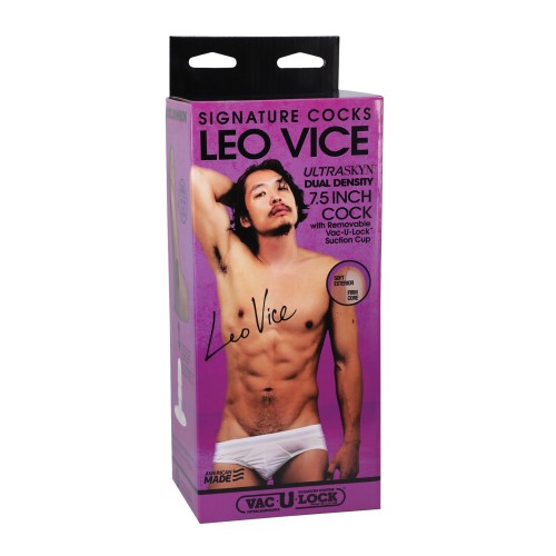 Signature Cocks 7.5 ULTRASKYN Cock - Leo Vice