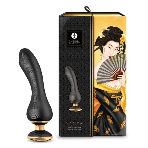 Shunga Sanya Intimate Massager - Black