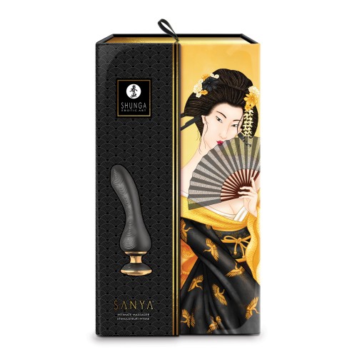 Shunga Sanya Intimate Massager - Black