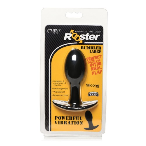 Rooster Rumbler Large Vibrating Anal Plug