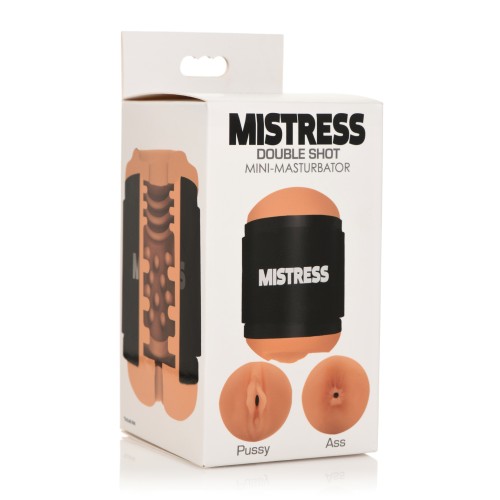 Curve Toys Mistress Double Shot Mini Masturbator