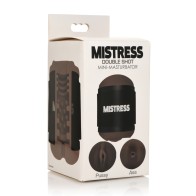 Mini Masturbador Doble Shot Mistress de Curve Toys