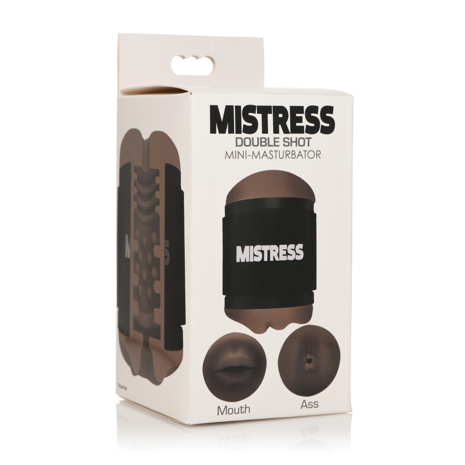 Curve Toys Mistress Double Shot Mini Masturbator Ass & Mouth