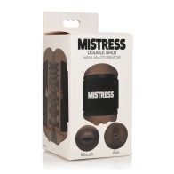 Curve Toys Mistress Double Shot Mini Masturbator Ass & Mouth