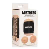 Mini Masturbador Curve Toys Mistress Doble Shot