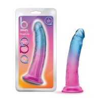 Blush B Yours 7 inch Beautiful Sky Dildo - Realistic and Safe