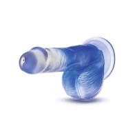 Blush B Yours 6 Inch Stella Blue Dildo - Blue