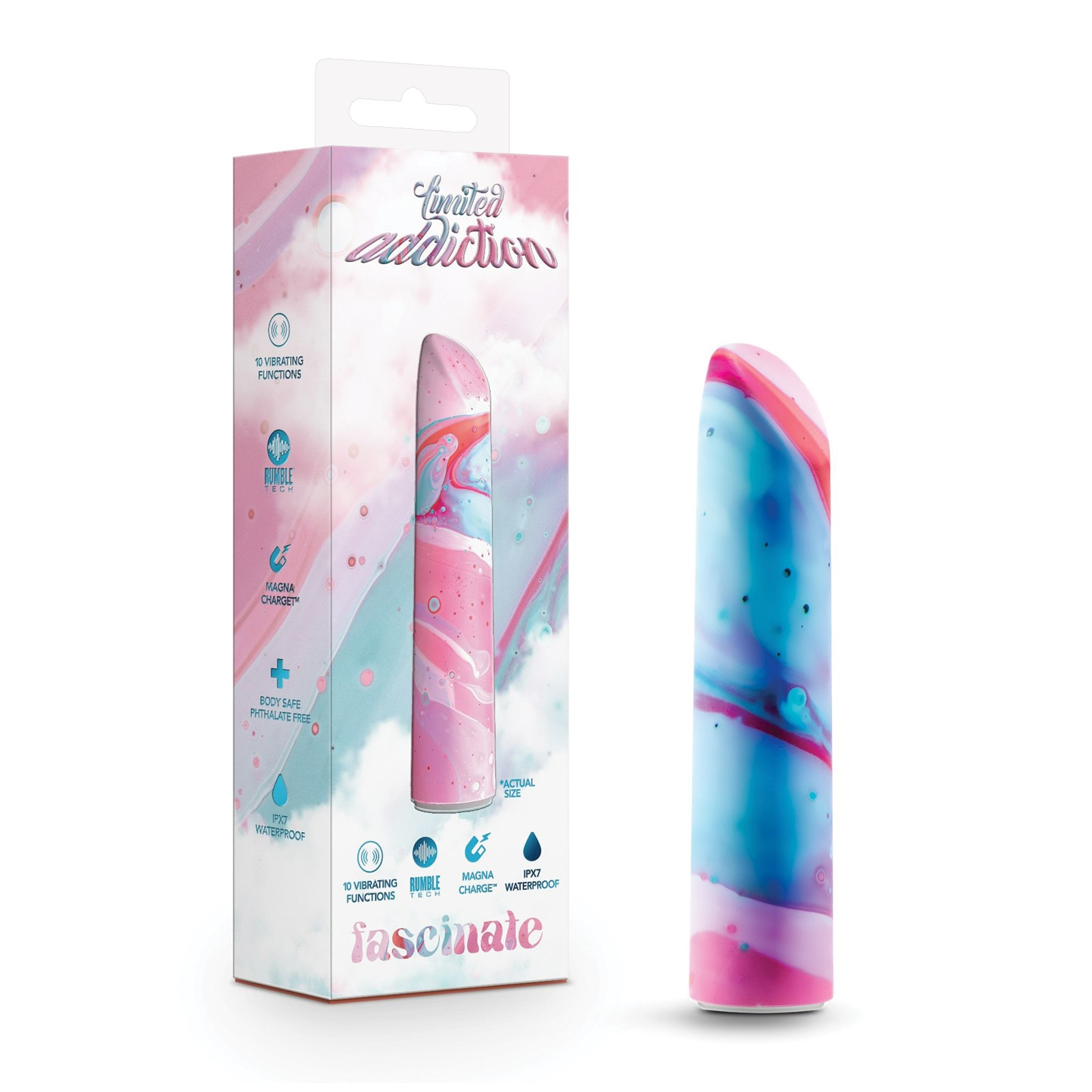 Vibrador Addiction Fascinate - Durazno