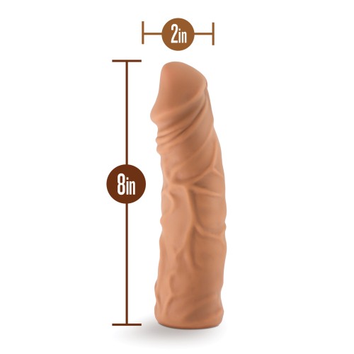 Dildo Lock On de 8 Pulgadas Argonite Moka