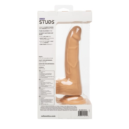 Dildo Realista de Silicona Studs de 6 Pulgadas