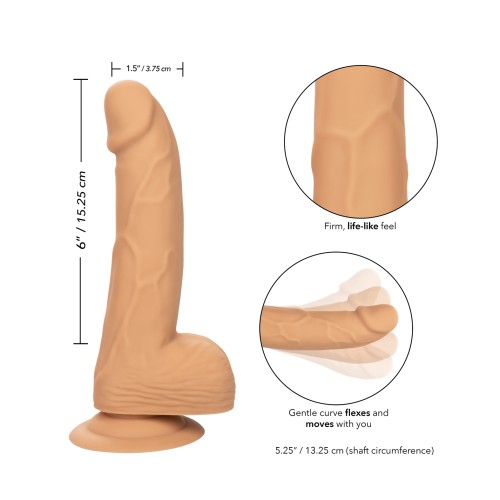 Silicone Studs Realistic 6-Inch Dildo