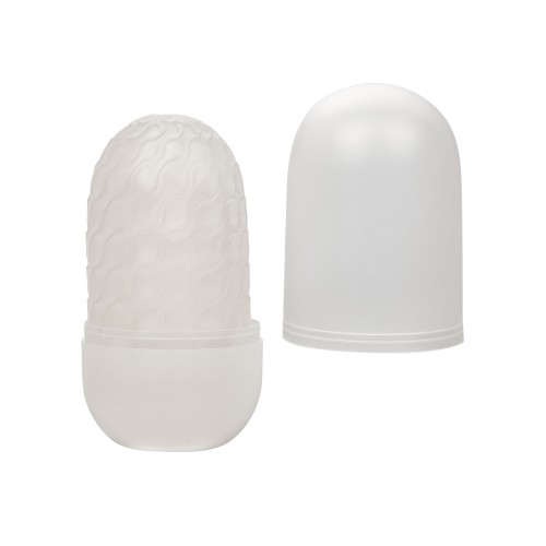 Estimulador Reversible Ribbed Boundless - Blanco