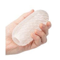 Boundless Reversible Ribbed Stroker - White