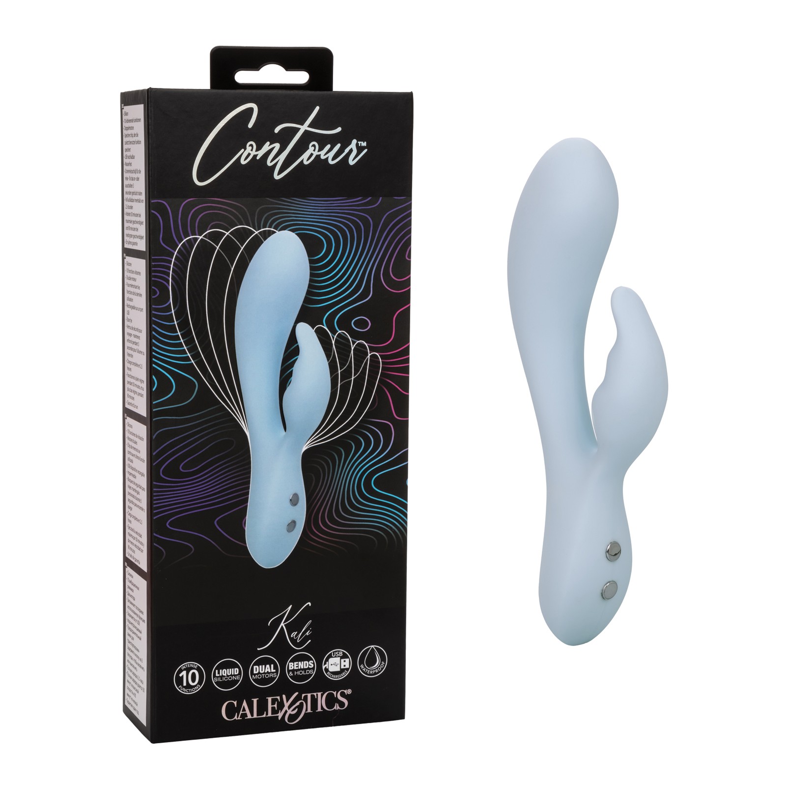 Contour Kali Flexible Dual Massager - Blue