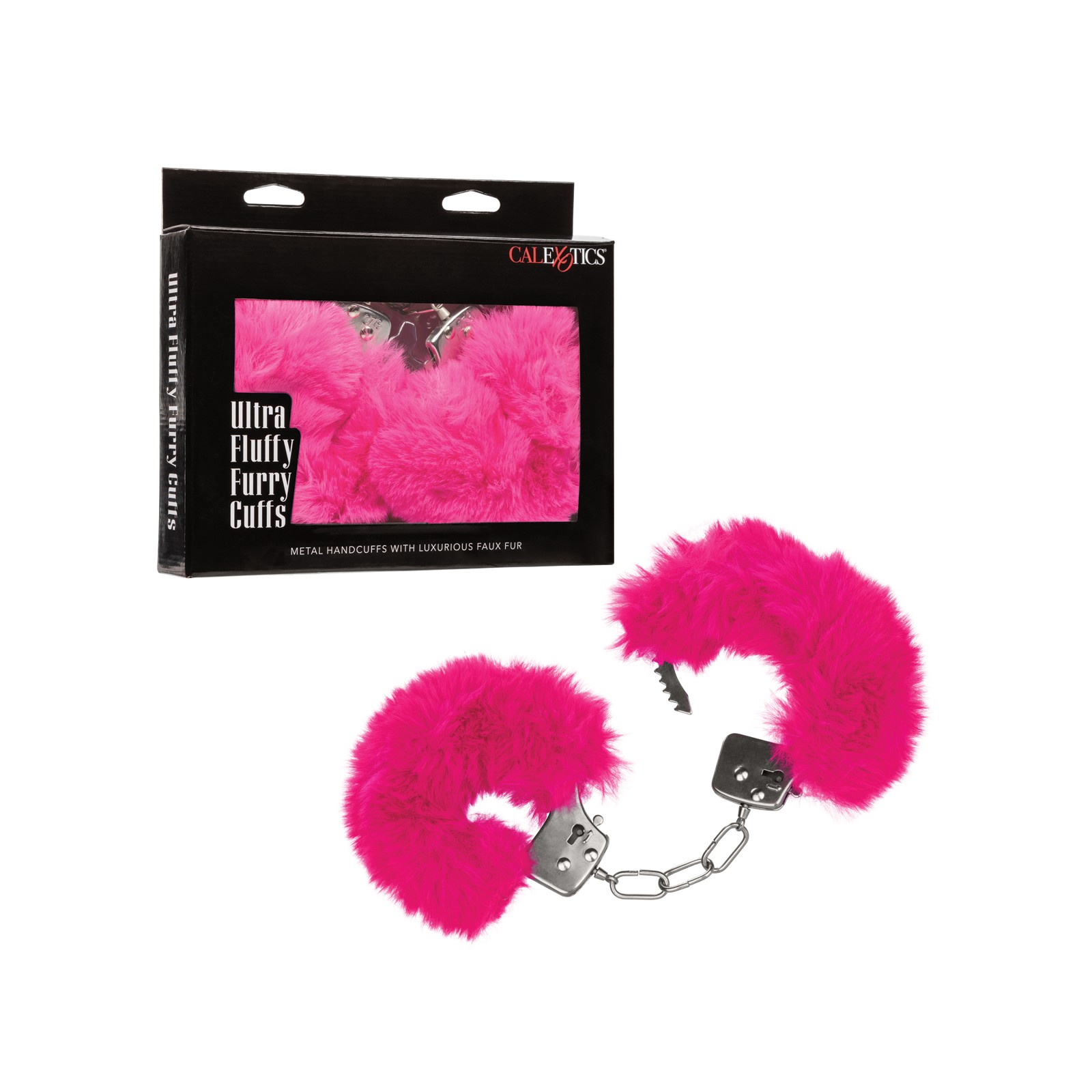 Ultra Fluffy Furry Cuffs in Pink