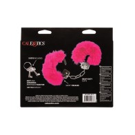 Ultra Fluffy Furry Cuffs in Pink