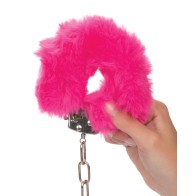 Ultra Fluffy Furry Cuffs in Pink