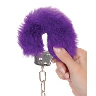 Ultra Fluffy Furry Cuffs Purple