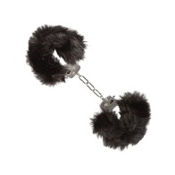 Esposas Ultra Suaves y De Peluche - Negro