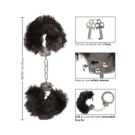 Ultra Fluffy Furry Cuffs - Black