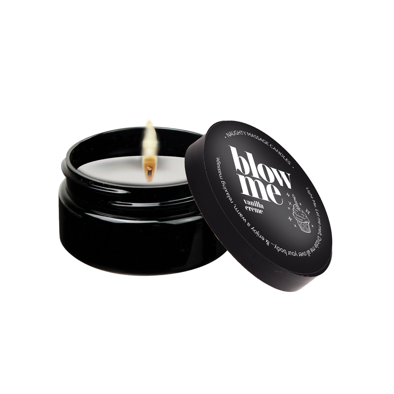 Kama Sutra Mini Massage Candle Vanilla Creme 2 oz