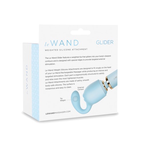 Le Wand Glider Weighted Silicone Adult Attachment