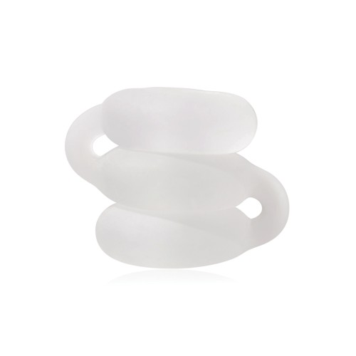 Anillo Triple Donut Perfect Fit Transparente