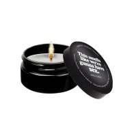 Kama Sutra Mini Massage Candle | Warm Romance