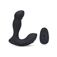 Blue Line Vibrating Prostate Thumper Remote Black