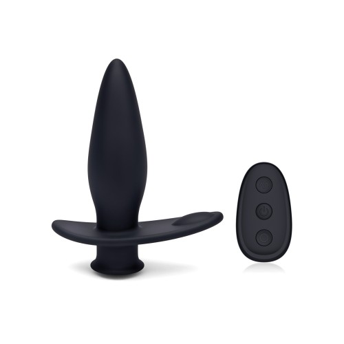 Blue Line Vibrating Anal Plug Pointer with Remote