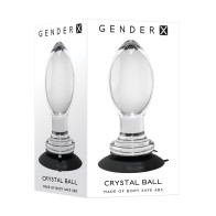 Gender X Crystal Ball Plug for Satisfying Pleasure