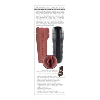 Stroker Vaginal Grip It Zero Tolerance - Oscuro