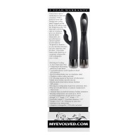 Evolved Heat Up & Chill G-Spot Rabbit - Black