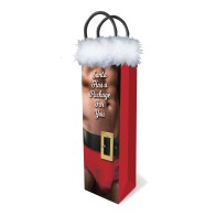 Santa Has A Big Package Gift Bag