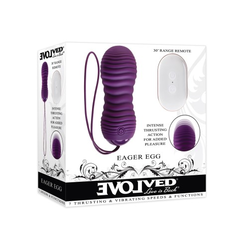 Evolved Eager Vibrating Egg with Remote Control