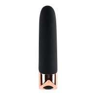 El Estándar Oro Vibrador Bullet de Silicona Recargable para un Placer Sensacional