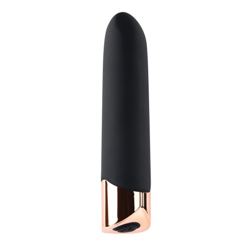 El Estándar Oro Vibrador Bullet de Silicona Recargable para un Placer Sensacional