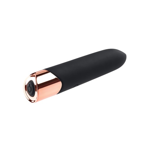 El Estándar Oro Vibrador Bullet de Silicona Recargable para un Placer Sensacional