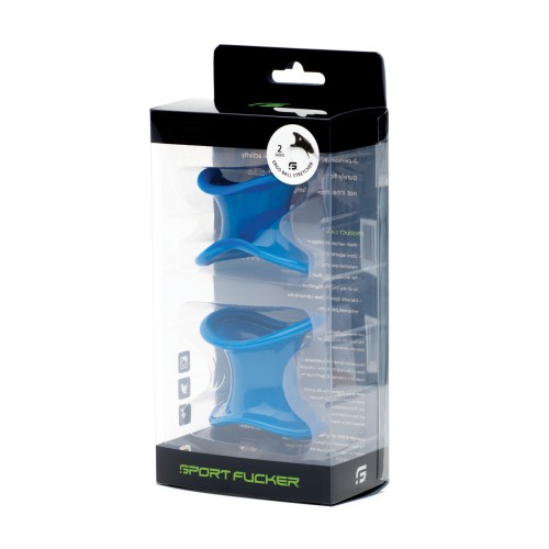 Sport Fucker Ergonomic Ball Stretcher Blue