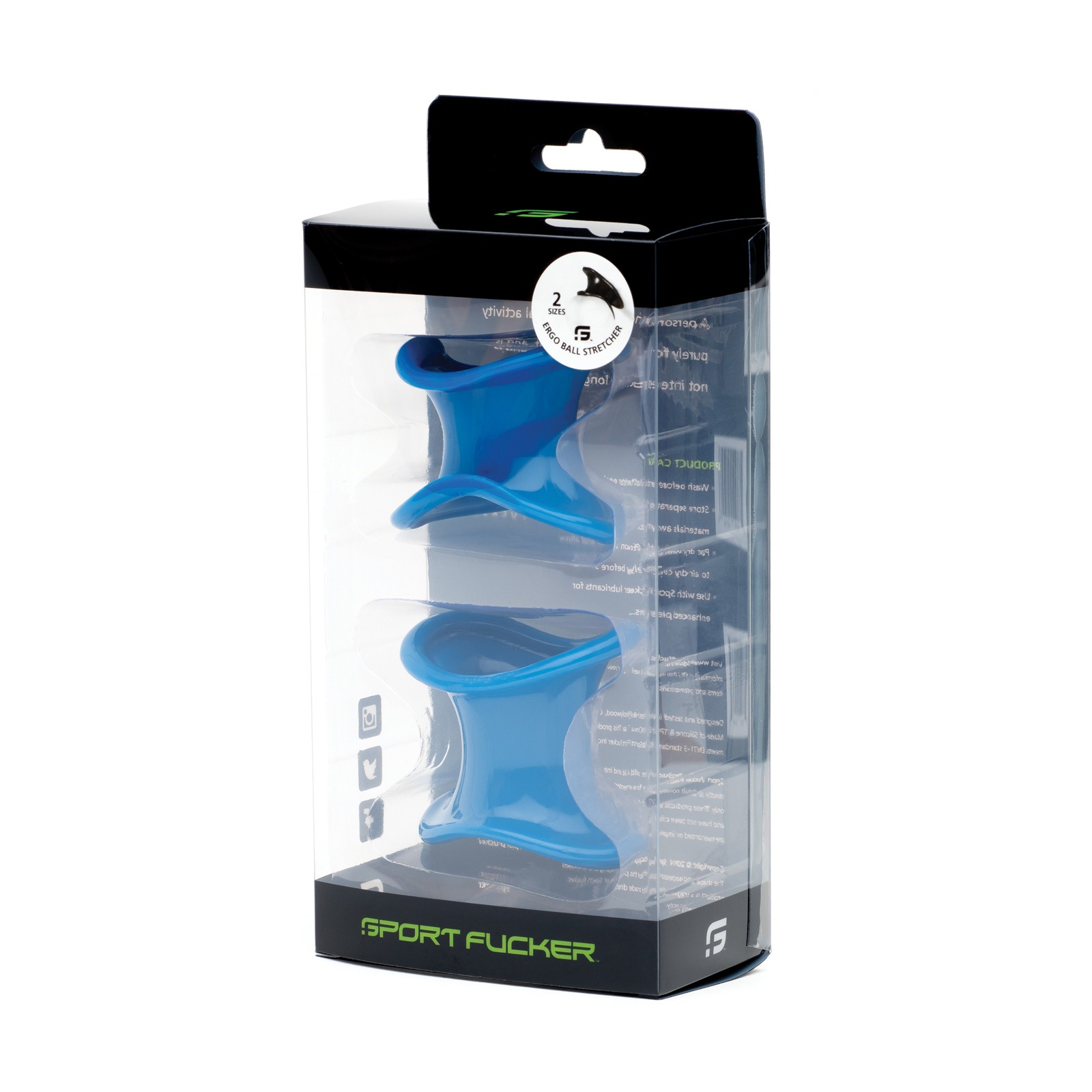 Sport Fucker Ergonomic Ball Stretcher Blue