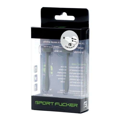 Kit de Plug Cum Sport Fucker - Metal