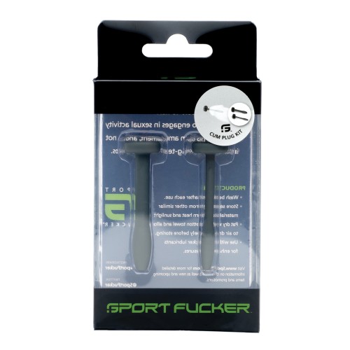 Kit de Plug Cum Sport Fucker - Metal