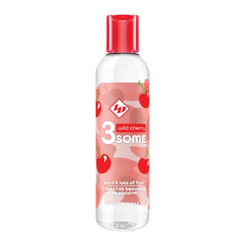 ID 3some 3-in-1 Wild Cherry Lubricant