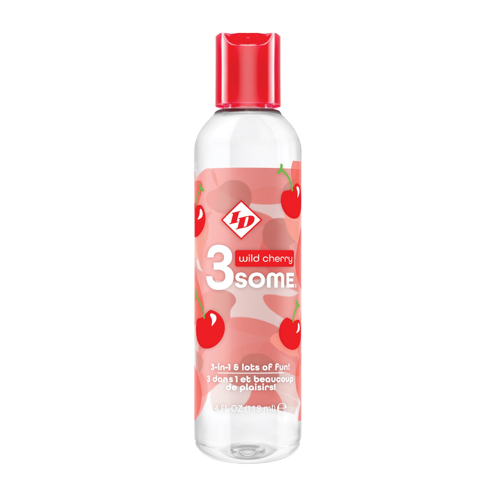 ID 3some 3-in-1 Wild Cherry Lubricant