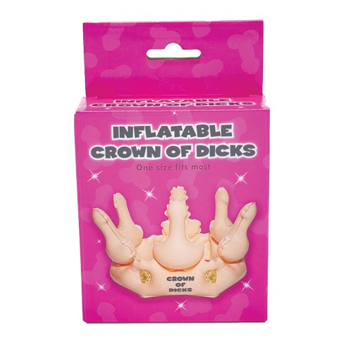 Inflatable Crown of Dicks - Perfect for Parties