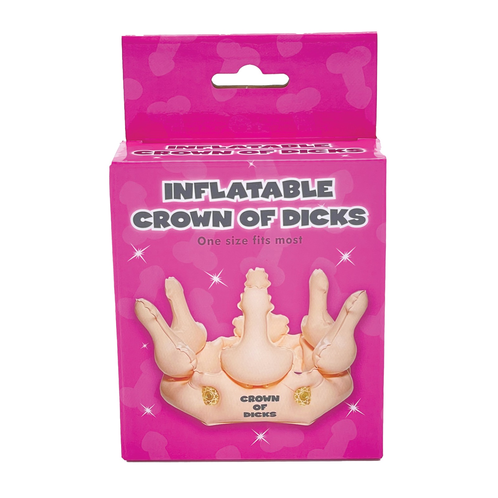 Inflatable Crown of Dicks - Perfect for Parties