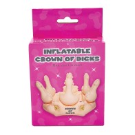 Inflatable Crown of Dicks - Perfect for Parties