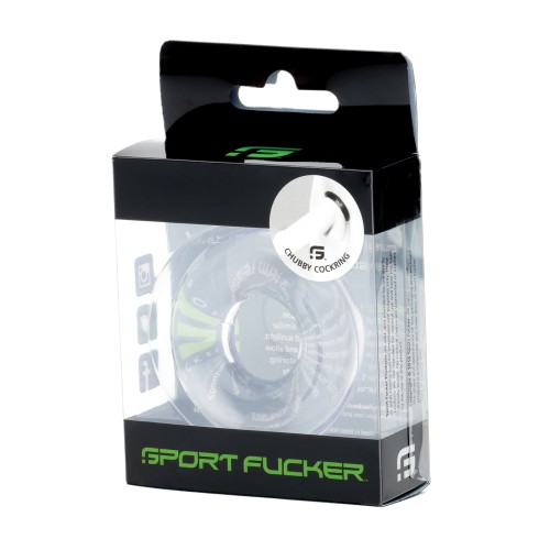 Sport Fucker Chubby Cockring - Clear